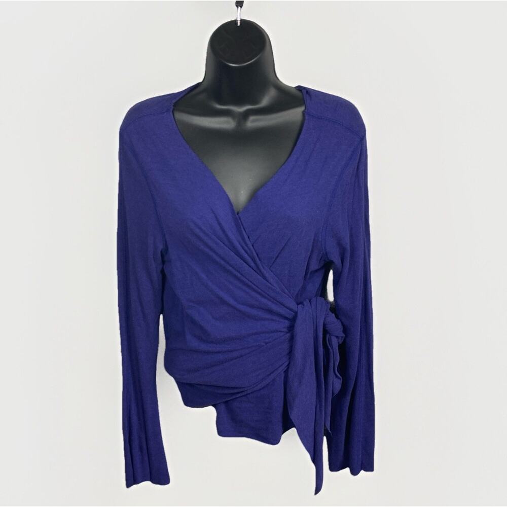 Alo Barre Wrap Cardigan Women’s M Bamboo Lyocel Balletcore Pilates Athletic Wear